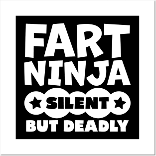 Fart Ninja Silent But Deadly Posters and Art